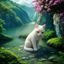 用户资源猎手_M头像，绿色科技感背景
